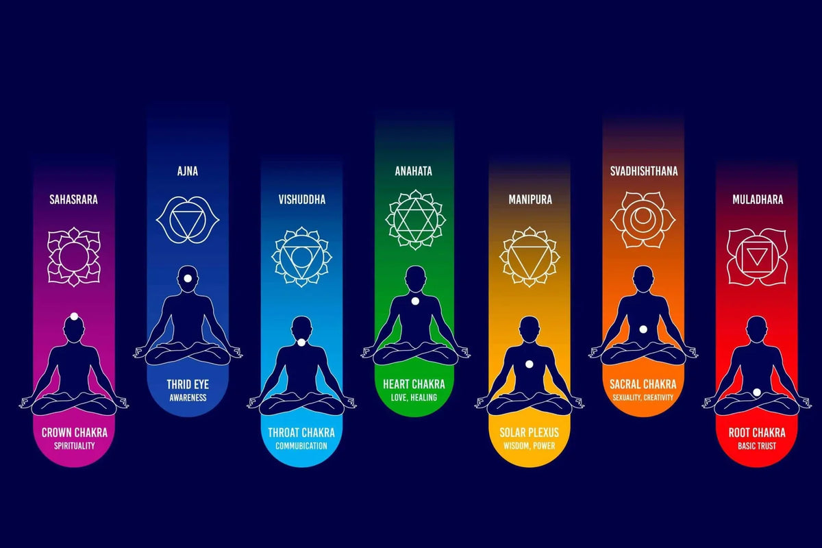 Chakra Paths Complete Guide to the 7 Chakras and Their Healing Crystals – Path of Lotus
