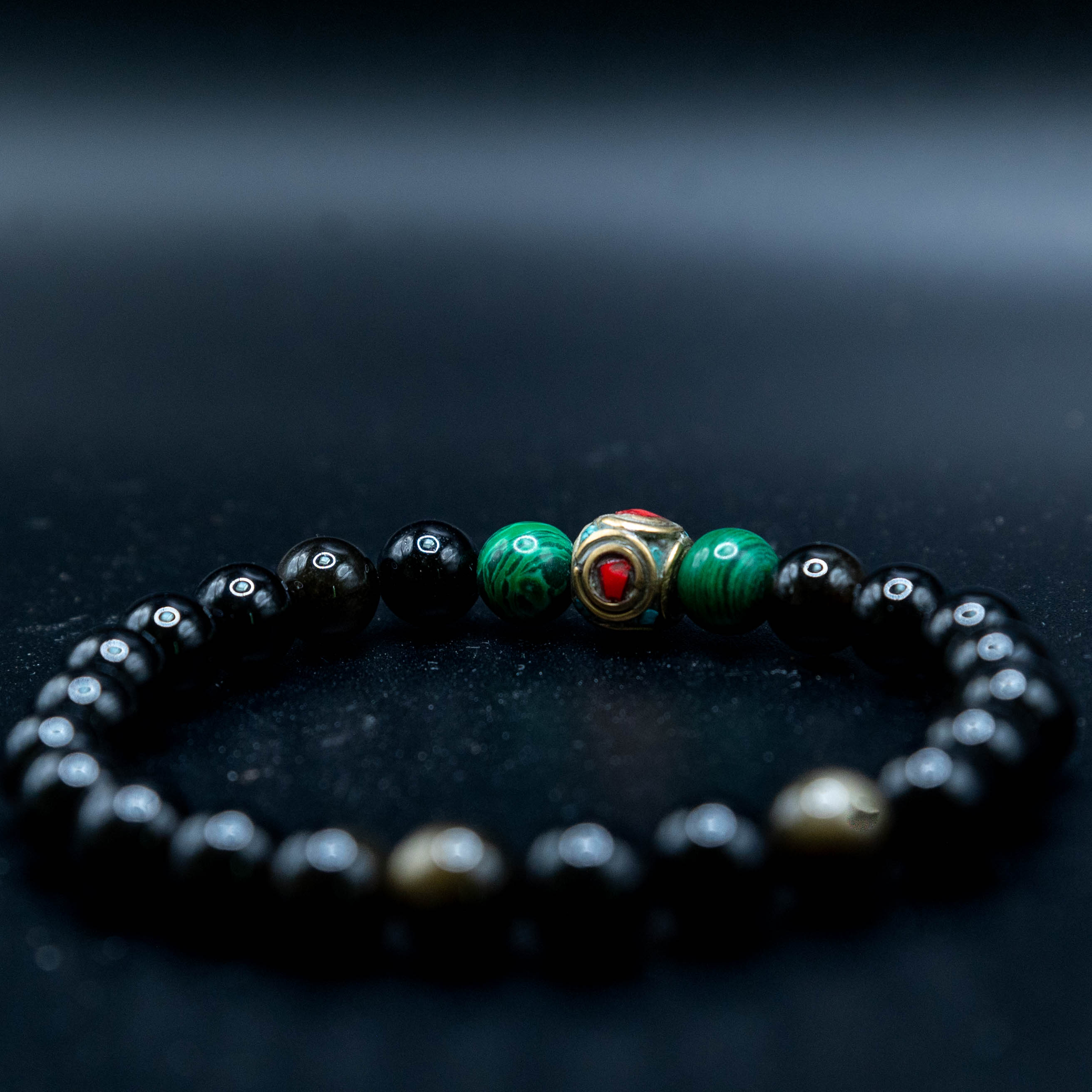 Obsidian Negativity Blocking Bracelet