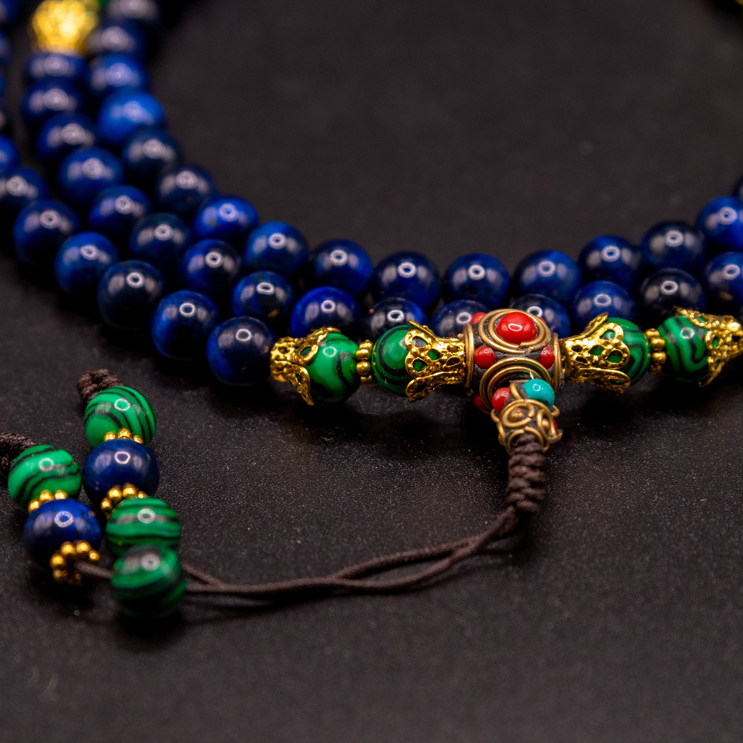 Blue Tiger Eye Clarity and Calm Mala