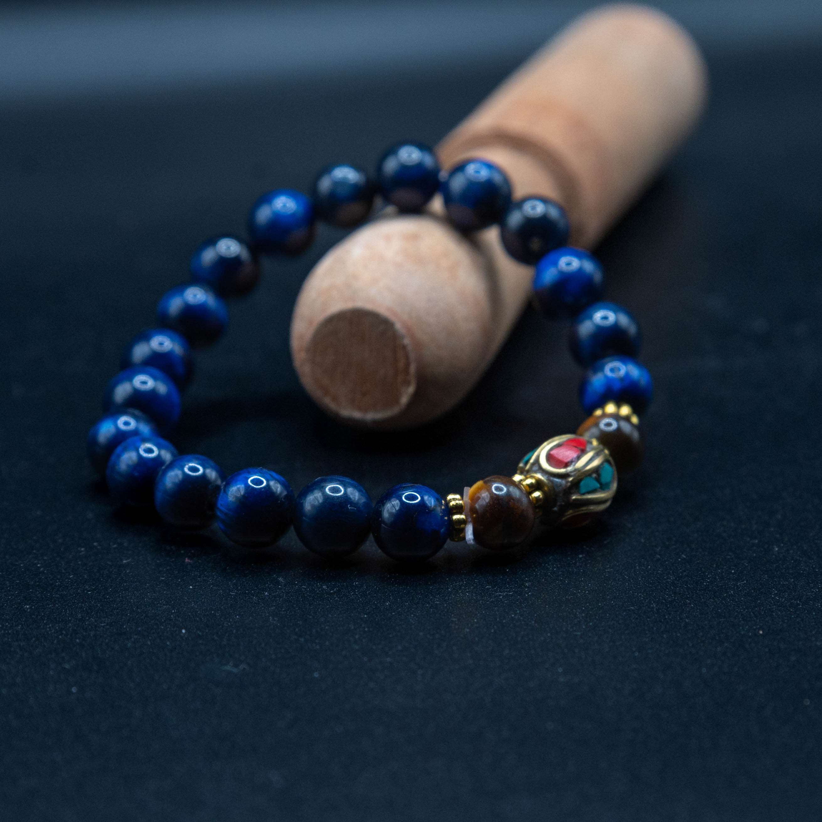 Blue Tiger Eye Bracelet